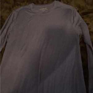 Men's Blue Long Sleeve Shirt